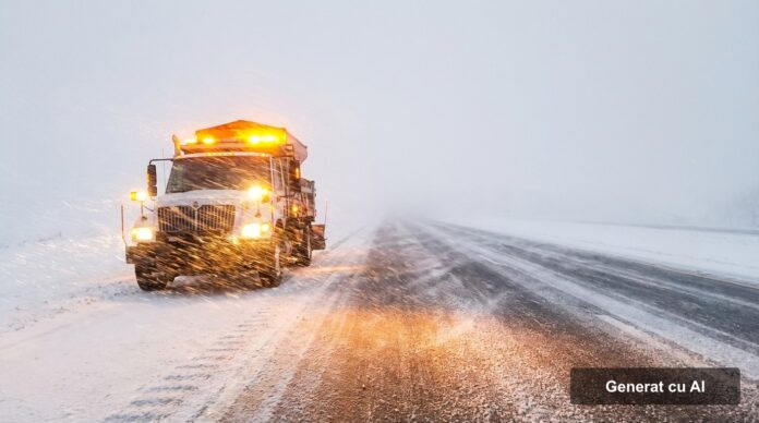 Viscol cu rafale de 85 km/h în Buzău: A7 și DN 2 (E85) pot fi restricționate preventiv