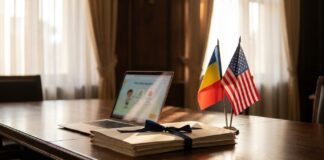 Invitată de Melania Trump: Mirabela Grădinaru merge la Casa Albă pentru summitul de educație digitală Delegatie Romania summit educatie digitala copii Washington Casa Alba Melania Trump