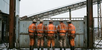 400 de mineri din Vâlcea, disponibilizați după închiderea CET Govora Mineri din Valea Jiului la intrarea in mina Lupeni diguri subterane inchidere mineri valea jiului