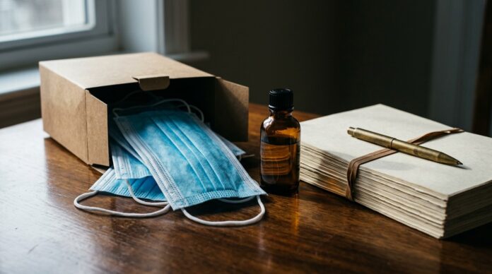 Politisti la perchezitie domiciliara masti dezinfectanti produse medicale supraevaluate perchezitii masti dezinfectanti