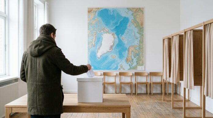 Mette Frederiksen la sectia de vot alegeri parlamentare Danemarca 2025 alegeri danemarca