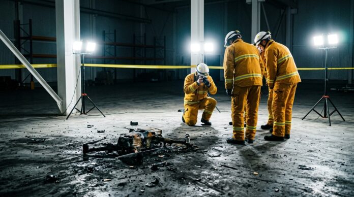 Fabrica de drone LPP Holding Pardubice incendiu terorist suspecti arestati incendiu terorist pardubice