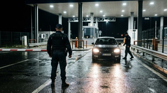 Politisti la punctul de trecere frontiera Calafat sofer turc retinut accident rutier