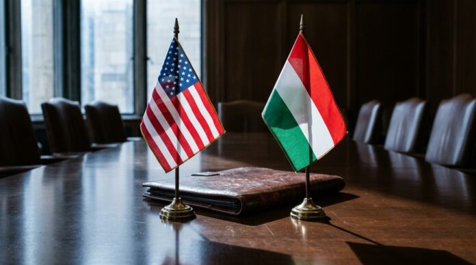 Viktor Orbán și Donald Trump la întâlnire bilaterală