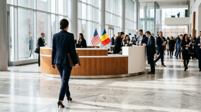 Mirabela Gradinaru la Washington intalnire American Councils for International Education delegatie romana mirabela gradinaru