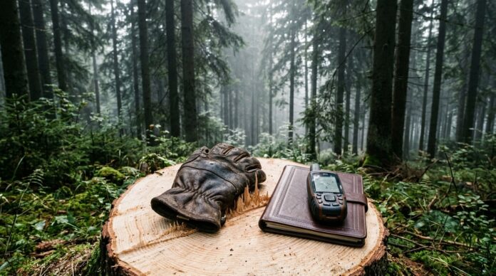 Politisti si procurori la perchezitie depozit lemn padure ilegala perchezitii paduri ilegale