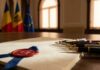 Consiliu Academic Român-Moldova, lansat oficial: șase academii semnează platforma comună de cercetare Ceremonie lansare Consiliul Academic Roman sediul Academiei Romane semnat documente