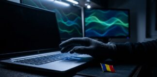 285 de milioane de lei pentru cybersecuritate: România își construiește propria platformă anti-malware Sala de servere cu ecrane monitorizare securitate cibernetica platforma malware Romania