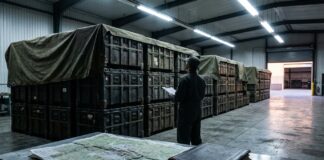 NATO: armele pentru Ucraina plătite prin PURL nu au fost deviate Transporturi militare NATO cu arme si munitii destinate Ucrainei pe aeroport arme ucraina redirectionate