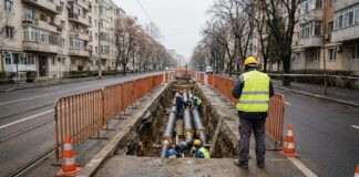 Șoseaua Mihai Bravu, restricționată 3 luni pentru lucrări de termoficare Soseaua Mihai Bravu Bucuresti restrictii trafic lucrari termoficare strada