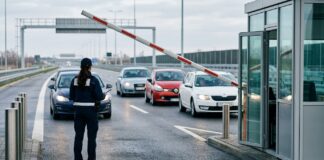 Polonia prelungește controalele la frontiere cu șase luni: migrație ilegală, motivul invocat Punct de control la frontiera dintre Polonia si Germania agenti de frontiera verificare documente controale frontiere polonia