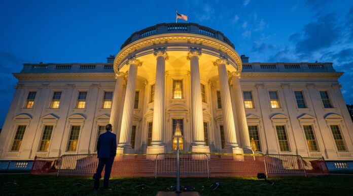 Casa Alba Washington santier sala de bal complex militar subteran Trump complex militar casa alba