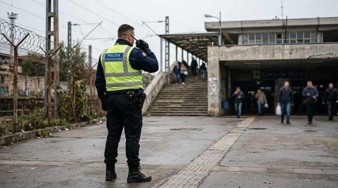 Politisti penitenciar cautand detinut fugit zona Gara Nicolina Iasi detinut fugit iasi Politisti penitenciar cautand detinut fugit zona Gara Nicolina Iasi detinut fugit iasi