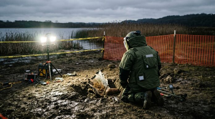 Drona ruseasca cazuta la Galati langa lacul Brates detonare controlata autoritati drona rusa galati