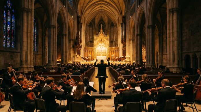 Orchestra Anima in Catedrala Sfantul Iosif concert muzica sacra Paste