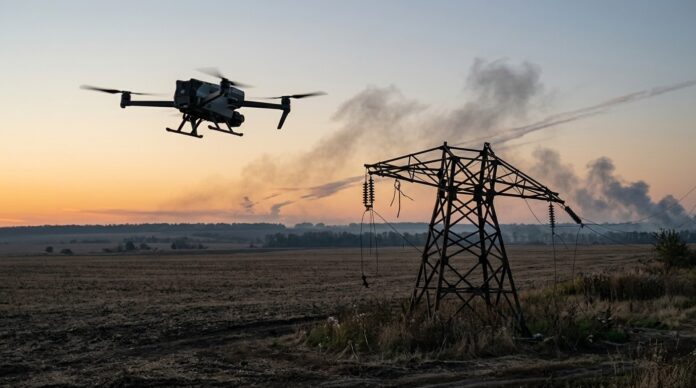 Drone rusesti pe cerul Ucrainei atac infrastructura energetica vest atac drone ucraina