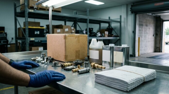 Agenti vamali germani perchezitiand spatii comerciale exporturi ilegale Rusia