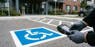Permise de parcare digitalizate: CGMB alocă 80.000 de lei Masina parcata pe loc rezervat persoane cu dizabilitati semn parcare Bucuresti permise parcare digitalizate