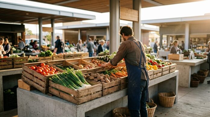 Piata Dorobanti Sector 1 redeschisa tarabe producatori locali legume lactate