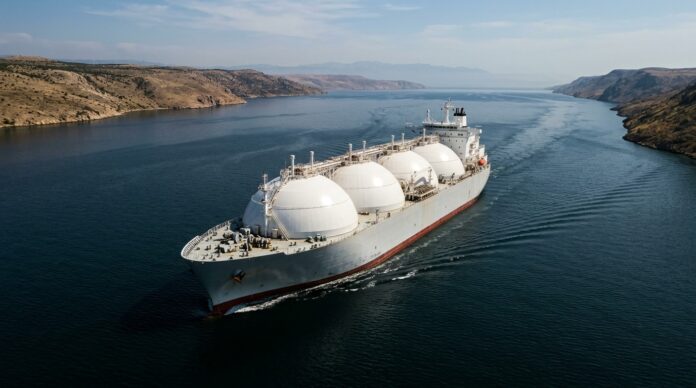 Prima navă GNL iese din Golf: Iran blochează selectiv Ormuz