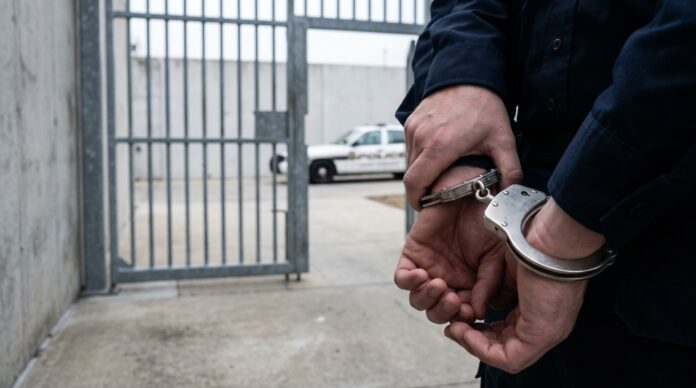 Politisti la intrarea in Penitenciarul Deva mandat european arestare barbat retinut urmarit international most wanted extradat rusia politia romana retinere