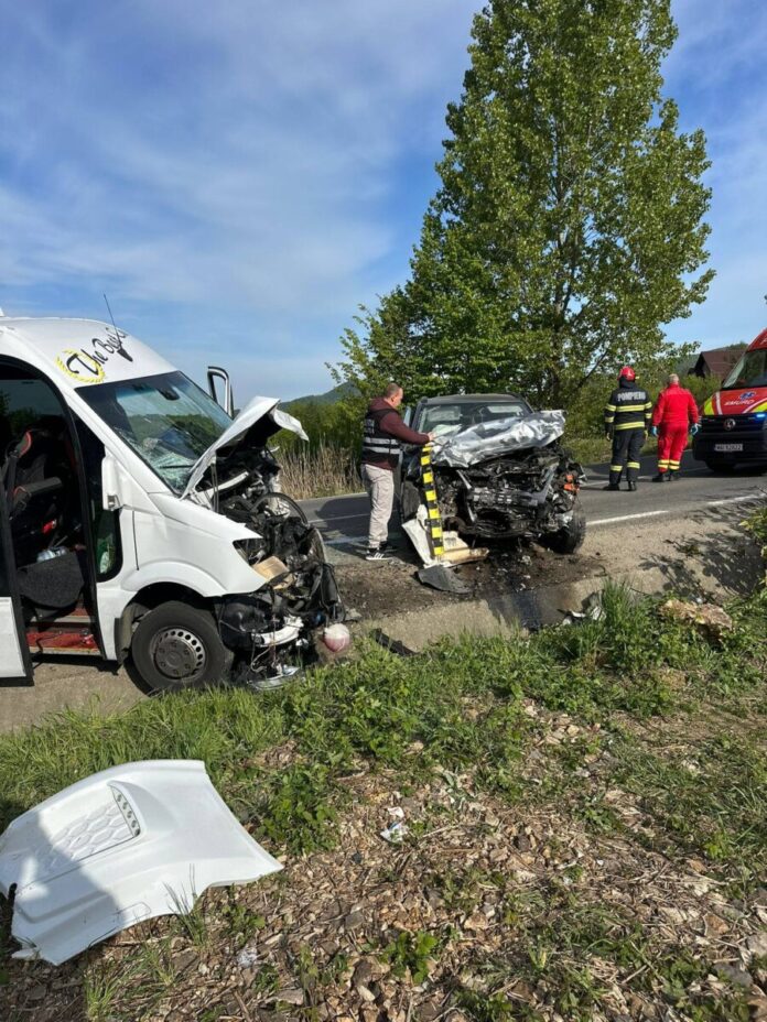accident baia sprie microbuz victime plan rosu interventie maramures