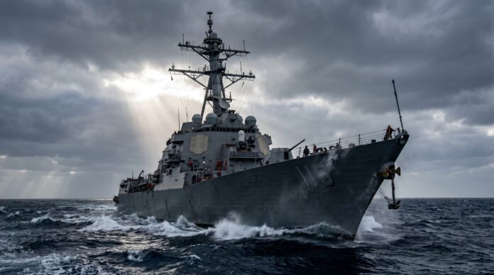 Nava militara americana patruland stramtoarea Ormuz operatiune deminare