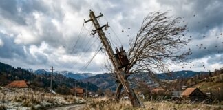Vântul a lăsat 1.110 de gospodării fără curent în Harghita vijelie republica moldova pagube copaci smulsi rafale vant