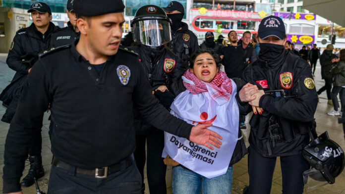 piata taksim protest ziua muncii istanbul retinuti politie turcia