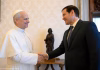 Papa Leon al XIV-lea, față în față cu Rubio după criticile lui Trump papa leon audienta marco rubio palatul apostolic vatican 2026