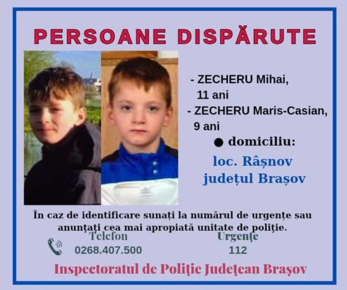 doi frati minori gasiti nevatamatii imobil nelocuit rasnov brasov