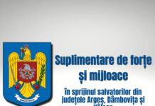 IGSU a mobilizat forțe suplimentare în județele aflate sub cod portocaliu de furtuni. Mesaje RO-ALERT transmise în Argeș, Dâmbovița și Vâlcea cod portocaliu igsu interventie inundatii arges dambovita valcea echipaje