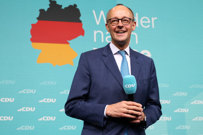 General election in Germany friedrich merz conferinta presa bavaria tineri germani sua