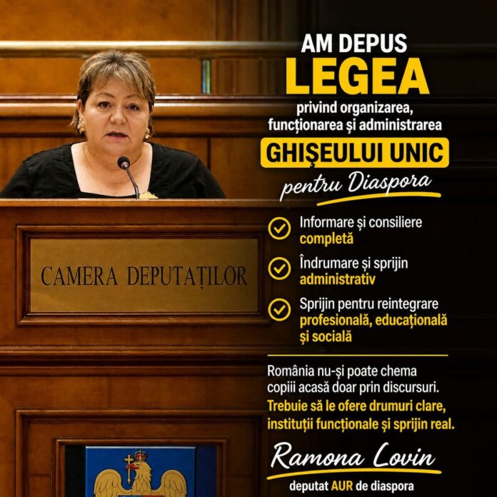 ghiseu unic diaspora AUR initiativa legislativa parlament romani strainatate