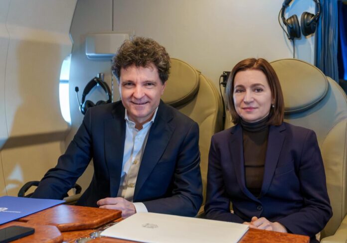 nicusor dan maia sandu avion armenia comunitatea politica europeana