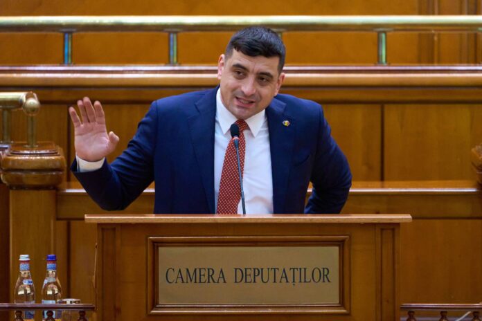 george simion discurs parlament motiune cenzura guvern bolojan