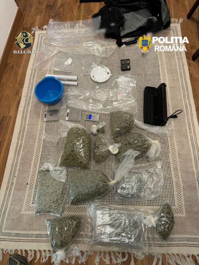 11 kilograme canabis confiscate politie autostrada a2 diicot retinere