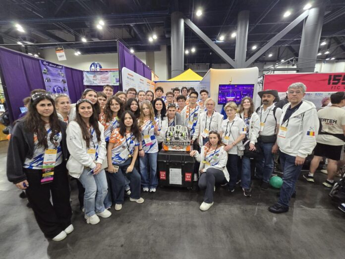 campionat mondial robotica finala houston echipe romania liceeni