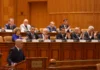 Bolojan, discurs în Parlament înaintea votului pe moțiunea de cenzură ilie bolojan discurs parlament motiune cenzura vot psd aur