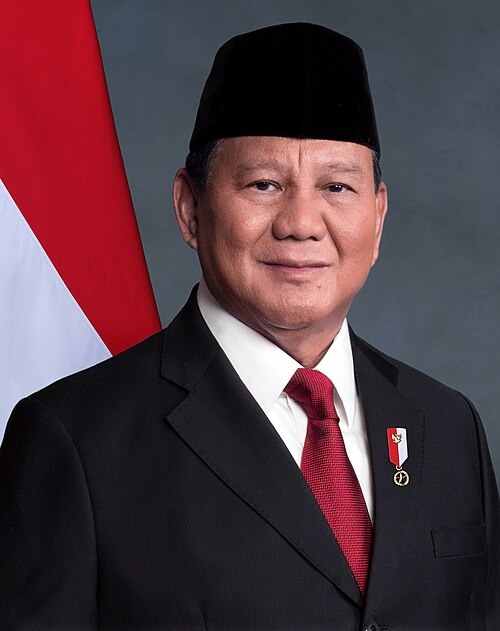 Prabowo Subianto portret oficial