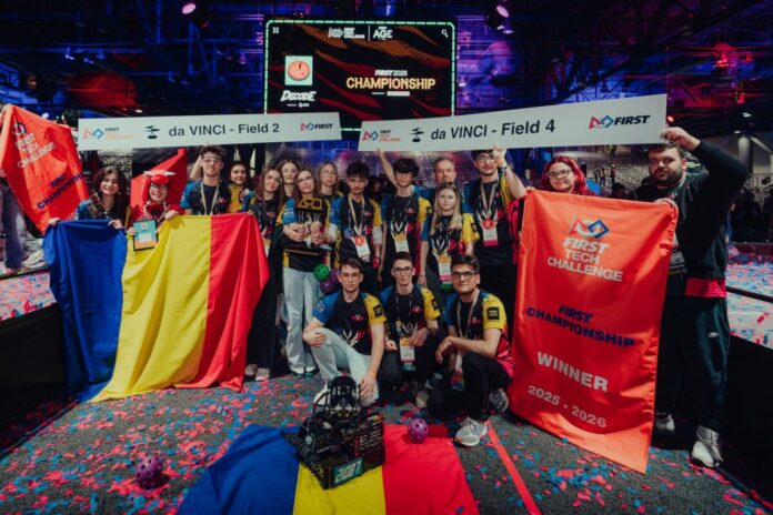 Echipa Velocity Brăila câștigă titlul mondial la robotică Houston - FIRST Tech Challenge 2026