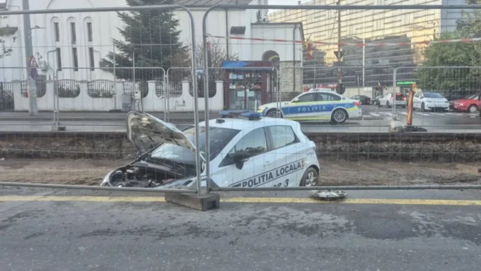 bulevardul basarabia accident autospeciala politie locala sector 3