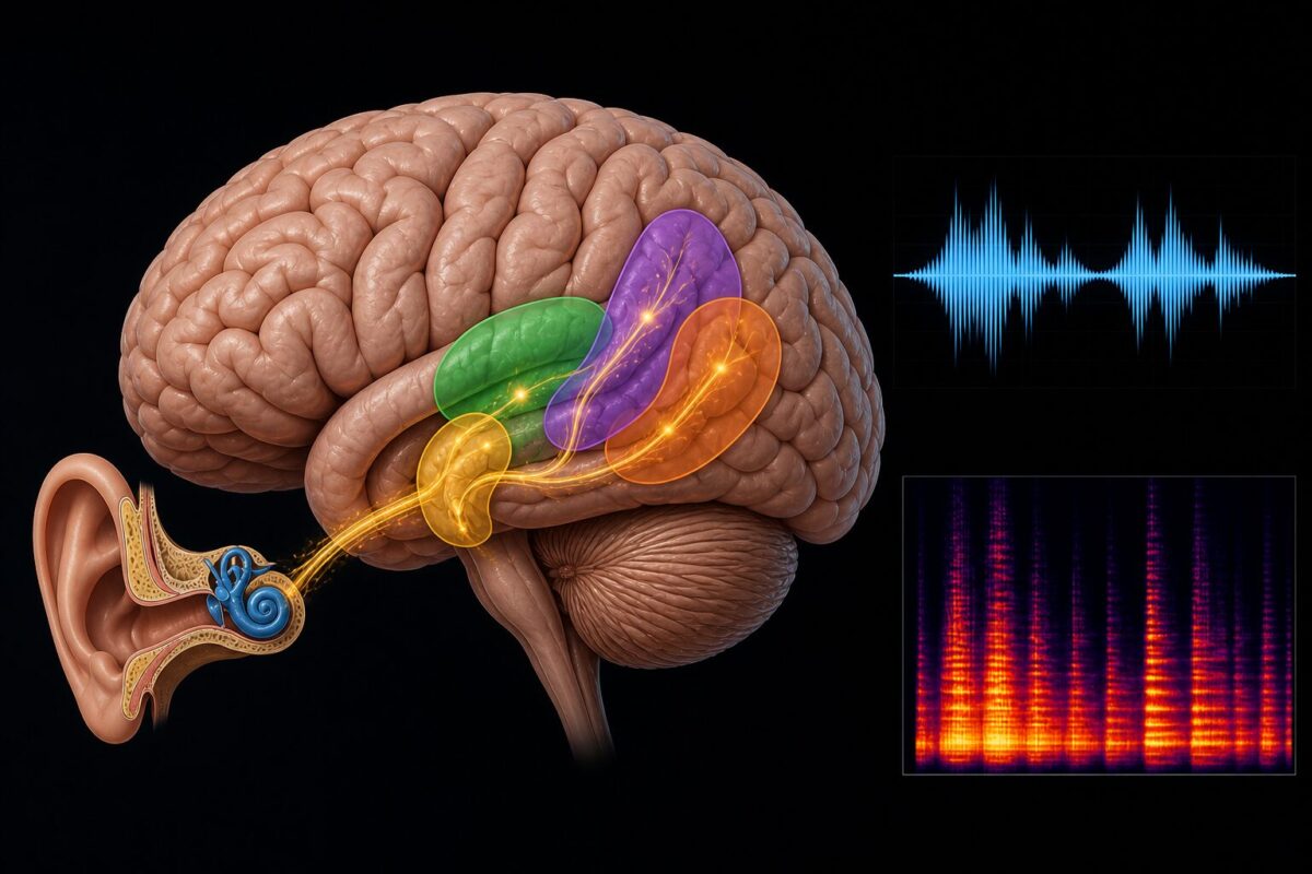 Creier uman și unde audio