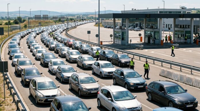 politisti de frontiera control trecere frontiera externa 1 mai minivacanta