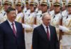 Putin Xi Beijing: vizita Kremlinului la șase zile după Trump confirmă pivotul Chinei spre statutul de mediator global putin xi beijing intalnire marele palat poporului ceremonie diplomatica