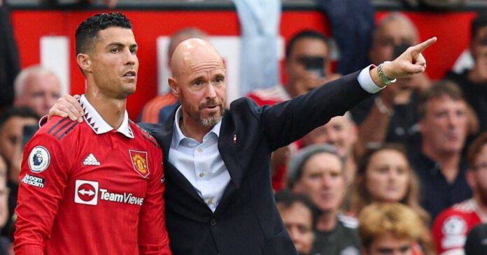 cristiano ronaldo conflict ten hag manchester united vestiar 2022