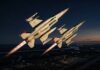 Dronă rusă în spațiul aerian român: F-16-uri ridicate de la sol spatiul aerian national drona rusa f-16 fetesti interceptare chilia