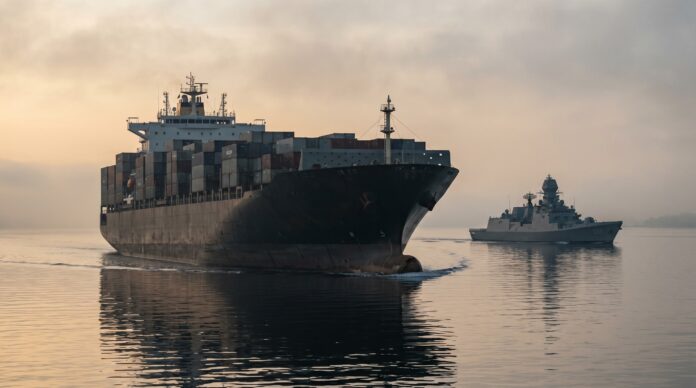traversat stramtoarea ormuz nava maersk escorta militara americana golful persic