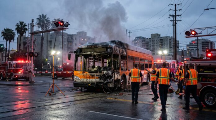 tren de marfa lovit autobuz public bangkok incendiu victime