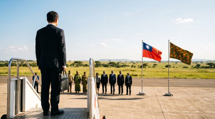 lai ching-te vizita eswatini presedinte taiwan avion guvern local